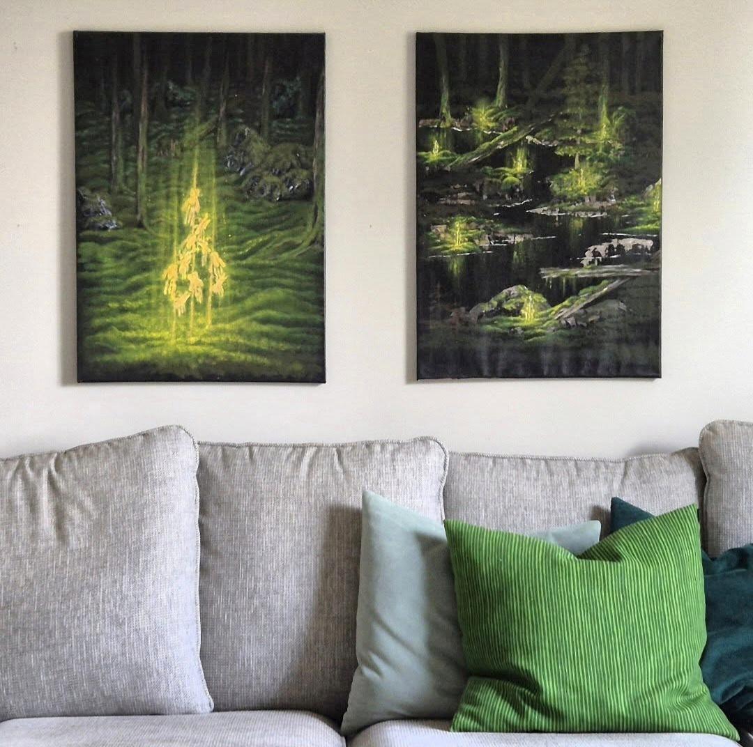 Originals - Acrylic on canvas